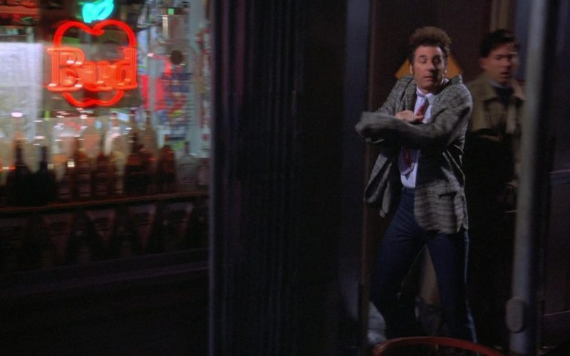 Budweiser Apple Sign in Seinfeld Season 7 Episode 23 The Wait Out (1)