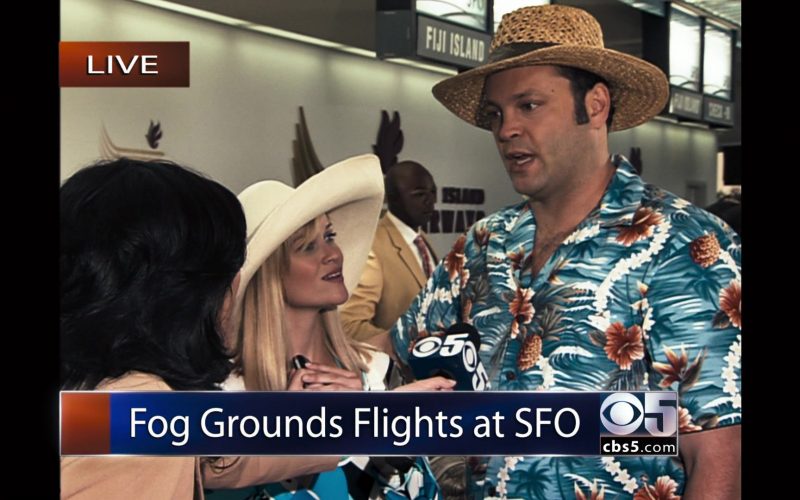 CBS 5 TV Channel Starring Reese Witherspoon & Vince Vaughn in Four Christmases (2008)