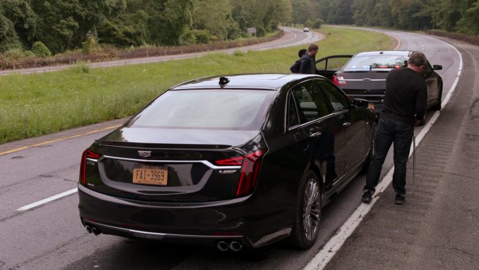 Cadillac CT6 Black Car In Ray Donovan Season 7 Episode 6 "Inside Guy