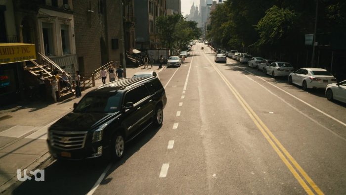 Cadillac Escalade Black Car Used By Rami Malek As Elliot Alderson In Mr ...