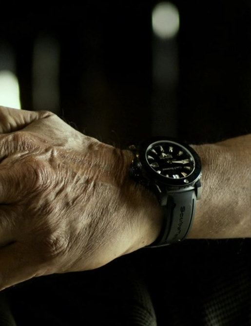 Carl F. Bucherer PATRAVI ScubaTec Wrist Watch Worn by Sylvester Stallone in Rambo Last Blood (2)