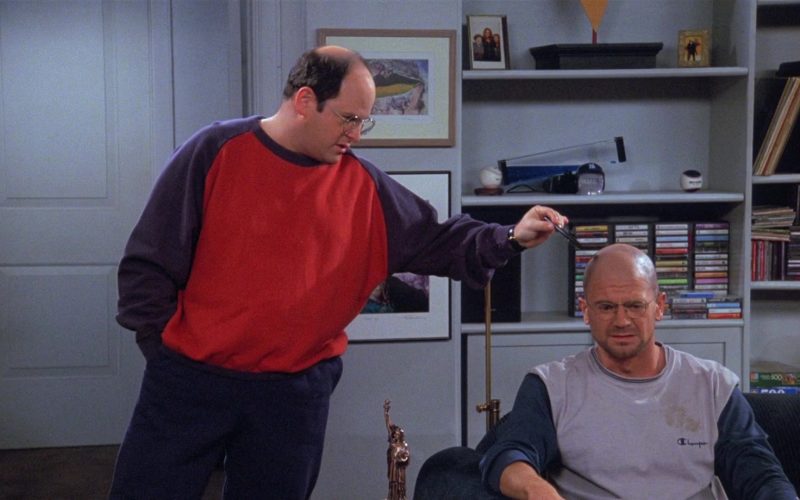 Champion Shirt For Men in Seinfeld Season 8 Episode 11 The Little Jerry