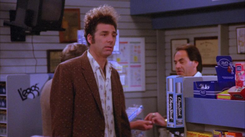 ChapStick in Seinfeld Season 6 Episode 22 The Diplomat's Club