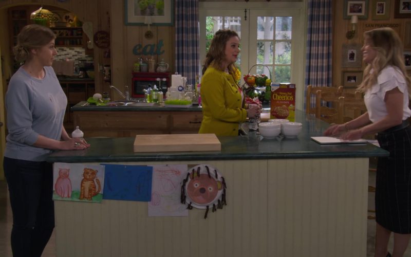 Cheerios Cereal By General Mills in Fuller House Season 5 Episode 3 Family Business