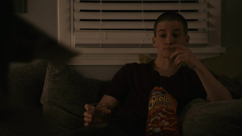 Cheetos Crunchy Snack Enjoyed by Theo Germaine as Chris in Work in Progress Season 1 Episode 4 (1)
