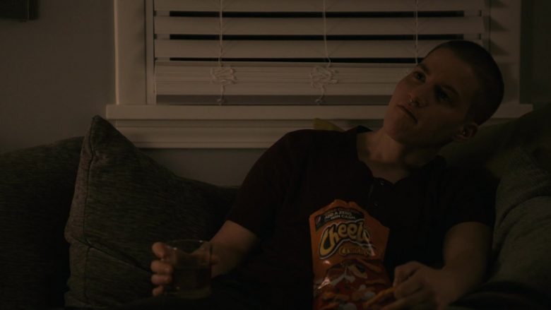 Cheetos Crunchy Snack Enjoyed by Theo Germaine as Chris in Work in Progress Season 1 Episode 4 (2)