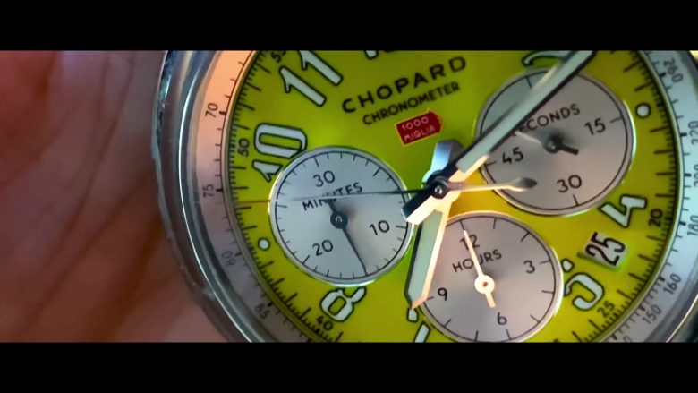 Chopard Chronometer Watch Used by Adria Arjona in 6 Underground Movie (2)