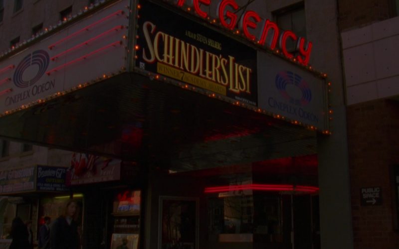 Cineplex Odeon in Seinfeld Season 5 Episode 18-19 The Raincoats