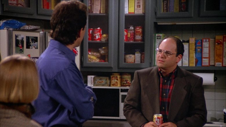 Coca-Cola Can Held by Jason Alexander as George Costanza in Seinfeld Season 4 Episode 7