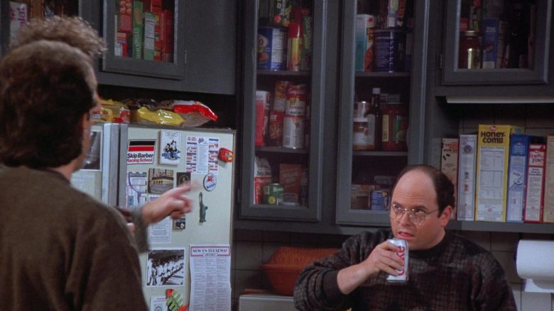 Coca-Cola Soda Enjoyed by Jason Alexander as George Costanza in Seinfeld Season 7 Episode 13 The Seven (3)
