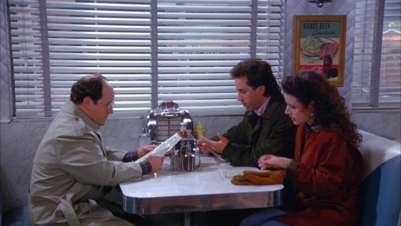 Coca-Cola Vintage Poster in Seinfeld Season 6 Episode 7 The Soup (1)