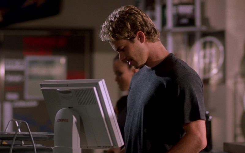Compaq Computer Monitor Used by Paul Walker as Brian O'Conner in The Fast and the Furious (2001)