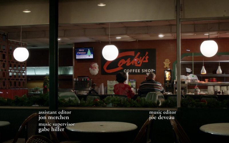 Corky's Restaurant in Black-ish Season 6 Episode 10 Father Christmas (1)