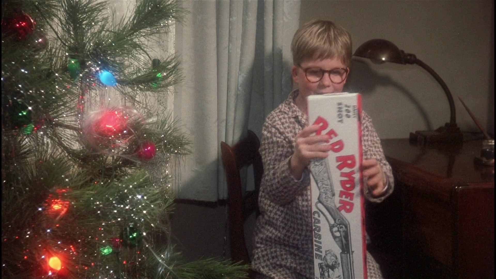 Daisy Red Ryder Gun Held by Peter Billingsley as Ralphie in A