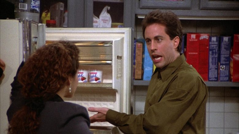 Dannon Light Yogurt in Seinfeld Season 2 Episode 6 The Statue (2)