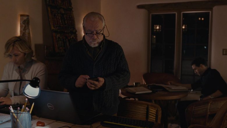 Dell Laptop Used by Brian Cox as Logan Roy in Succession Season 1 Episode 7 Austerlitz