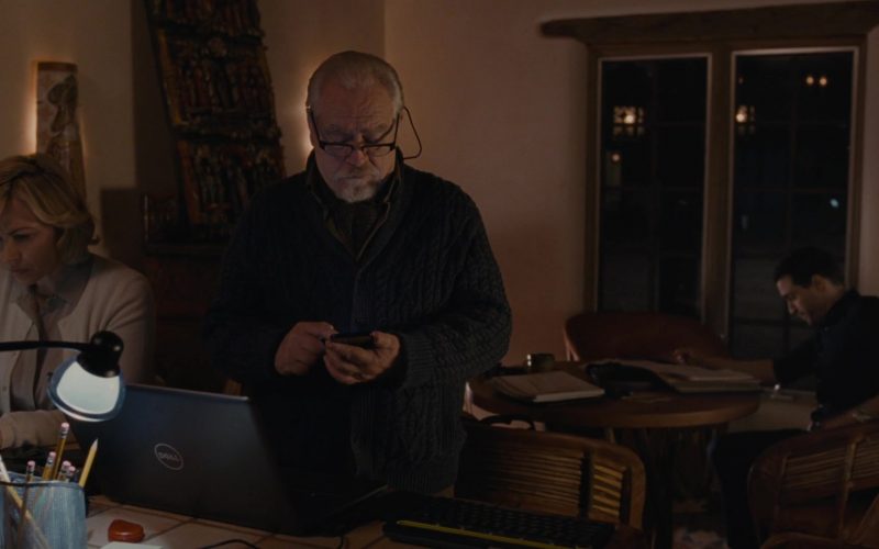 Dell Laptop Used by Brian Cox as Logan Roy in Succession Season 1 Episode 7 Austerlitz
