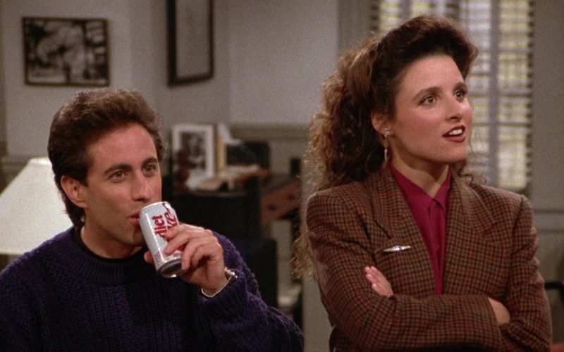 Diet Coke Can Held by Jerry Seinfeld in Seinfeld Season 3 Episode 11