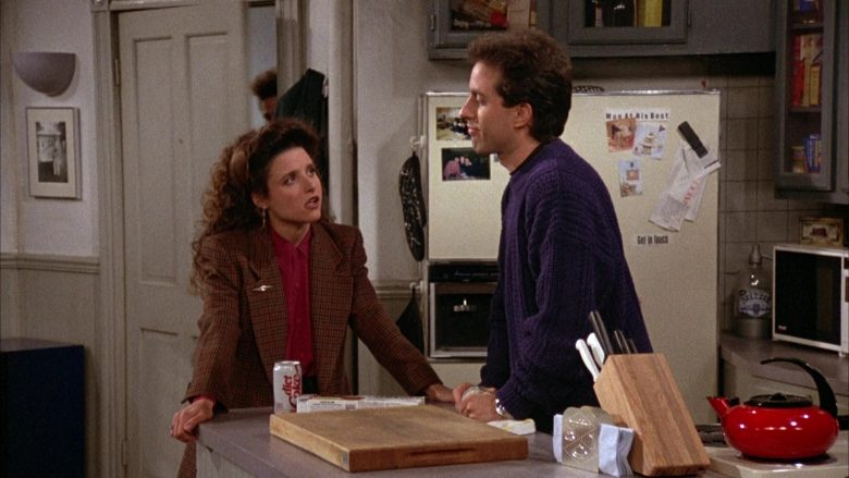 Diet Coke Enjoyed by Julia Louis-Dreyfus as Elaine Benes in Seinfeld Season 3 Episode 11 (3)