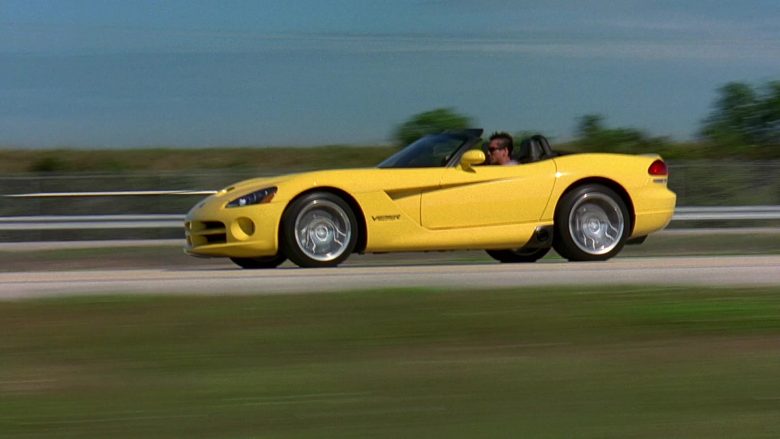 Dodge Viper SRT-10 Convertible Yellow Sports Car in 2 Fast 2 Furious (3)