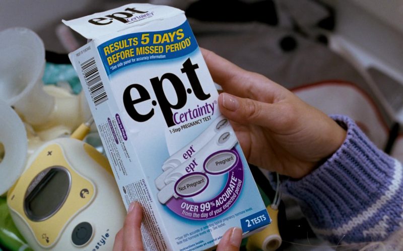 EPT Pregnancy Test in Four Christmases (2008)