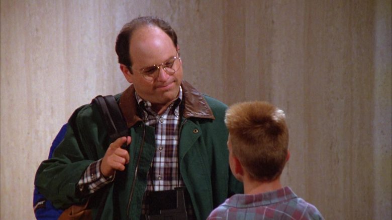 Eastpak Backpack Used by Jason Alexander as George Costanza in Seinfeld Season 5 Episode 18-19 (1)