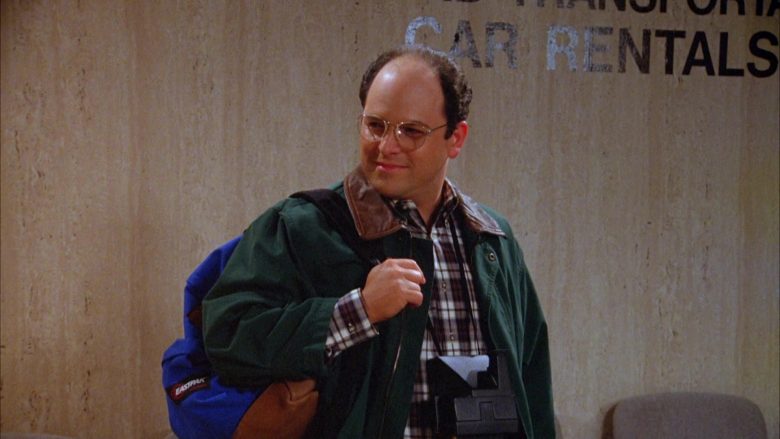 Eastpak Backpack Used by Jason Alexander as George Costanza in Seinfeld Season 5 Episode 18-19 (2)