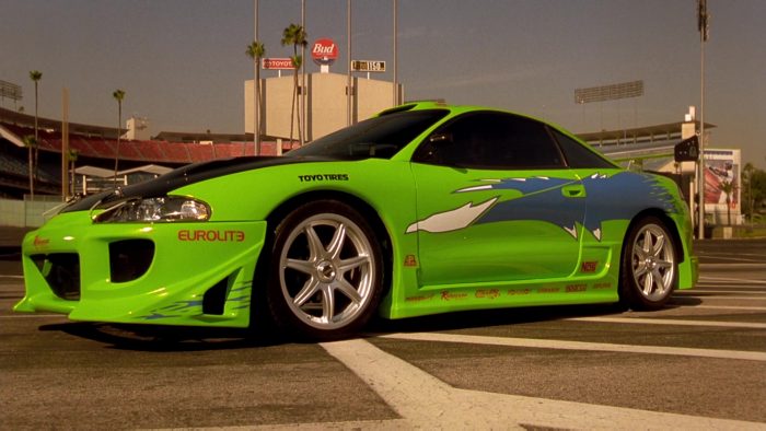 Eurolite And Toyo Tires Stickers In The Fast And The Furious (2001)