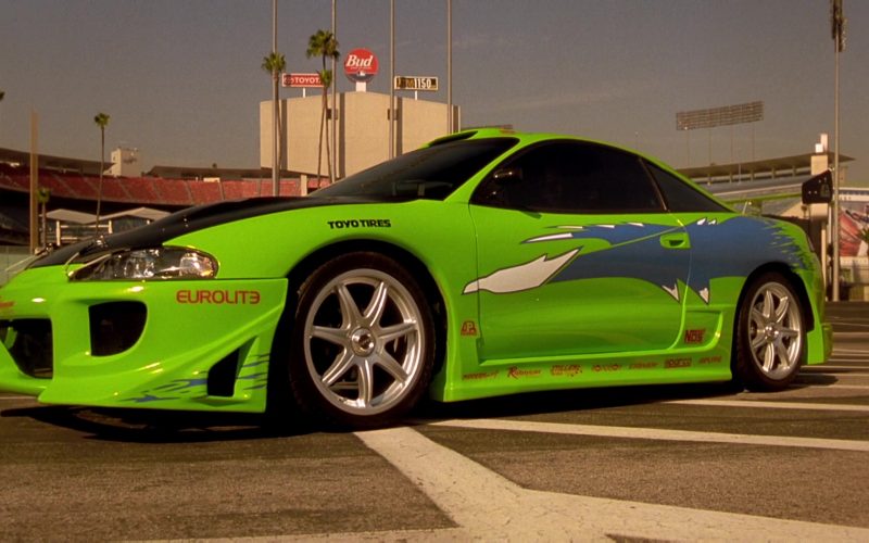 Eurolite and Toyo Tires Stickers in The Fast and the Furious (1)