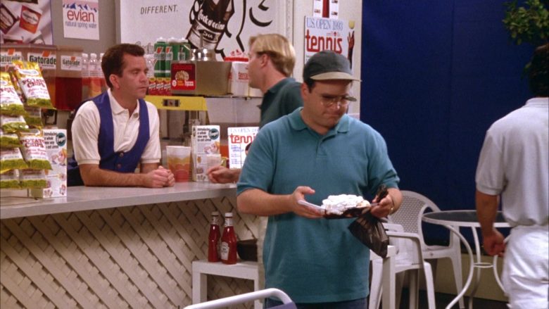 Evian, Gatorade, Heinz in Seinfeld Season 5 Episode 6 The Lip Reader