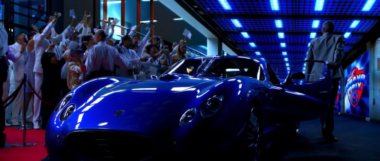 Faralli & Mazzanti Antas V8 GT Blue Sports Car in Speed Racer (2)