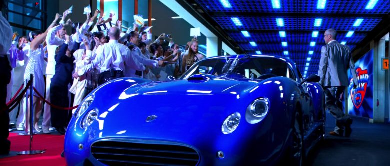 Faralli & Mazzanti Antas V8 GT Blue Sports Car in Speed Racer (3)