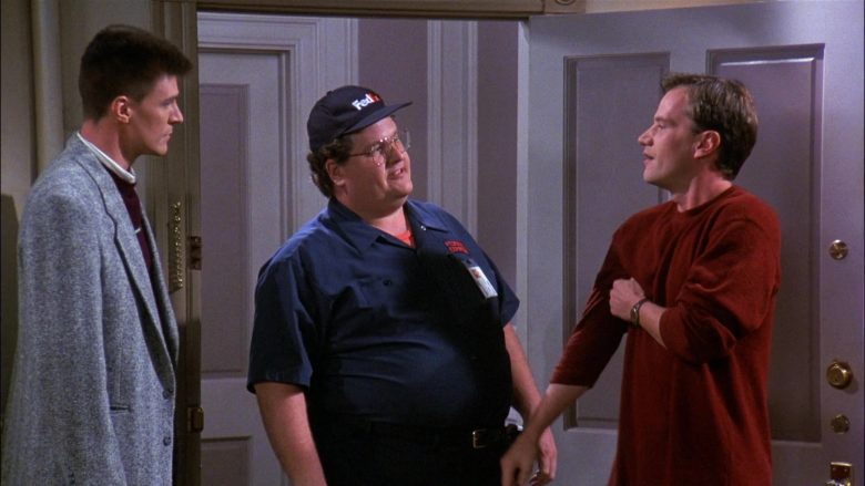 FedEx Courier in Seinfeld Season 8 Episode 3 The Bizarro Jerry (1)