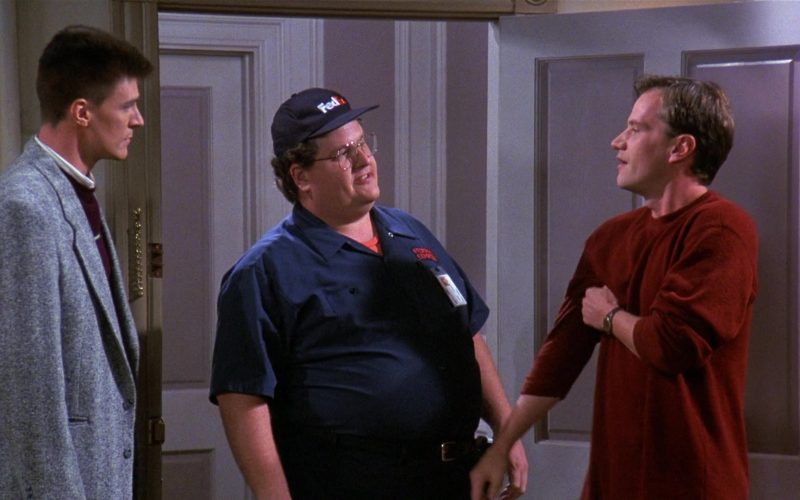 FedEx Courier in Seinfeld Season 8 Episode 3 The Bizarro Jerry (1)