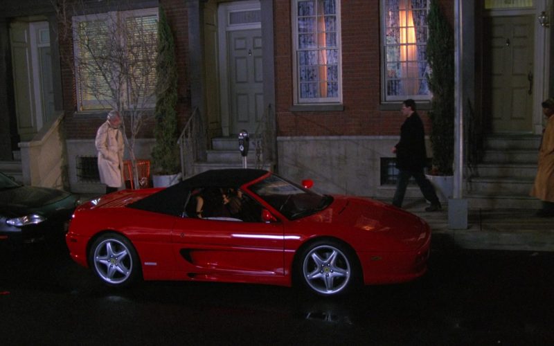Ferrari F355 Spider Red Sports Car in Seinfeld Season 8 Episode 7 The Checks