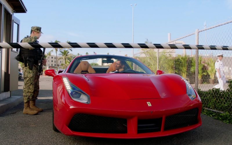 Ferrari Red Car Driven by Jay Hernandez as Thomas Magnum in Magnum P.I. Season 2 Episode 11 Day I Met the Devil (4)