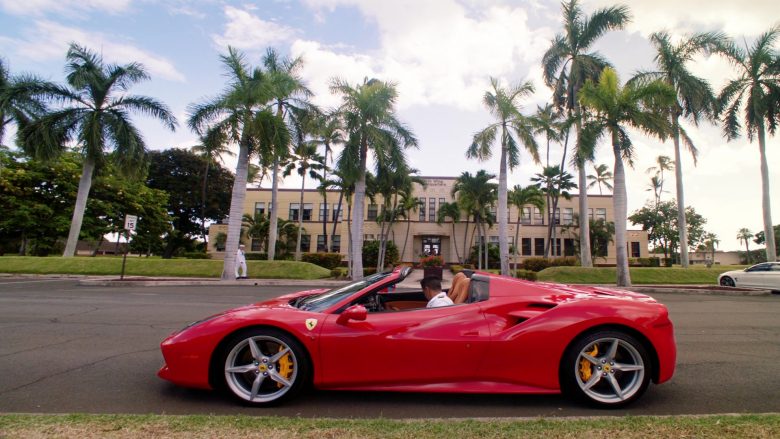 Ferrari Red Car Driven by Jay Hernandez as Thomas Magnum in Magnum P.I. Season 2 Episode 11 Day I Met the Devil (5)