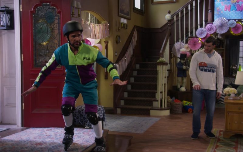 Fila Men's Jacket Worn by Juan Pablo Di Pace as Fernando in Fuller House Season 5 Episode 1 (1)