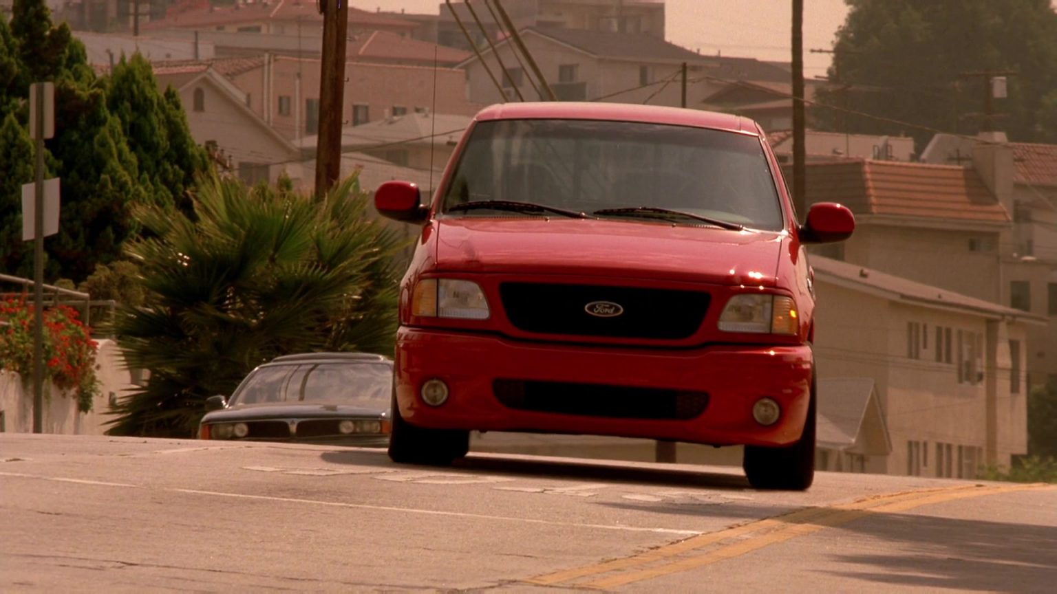Ford F150 SVT Lightning Red Car In The Fast And The Furious (2001)