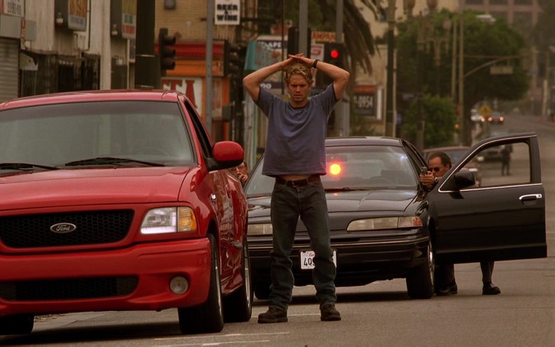 Ford F-150 SVT Lightning Red Car in The Fast and the Furious (5)