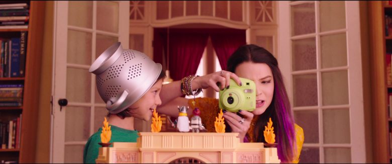Fujifilm Instax Green Instant Camera Used by Anya Taylor-Joy in Playmobil The Movie