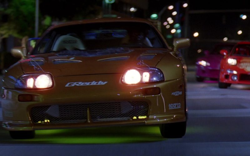GReddy Stickers in 2 Fast 2 Furious (2003)