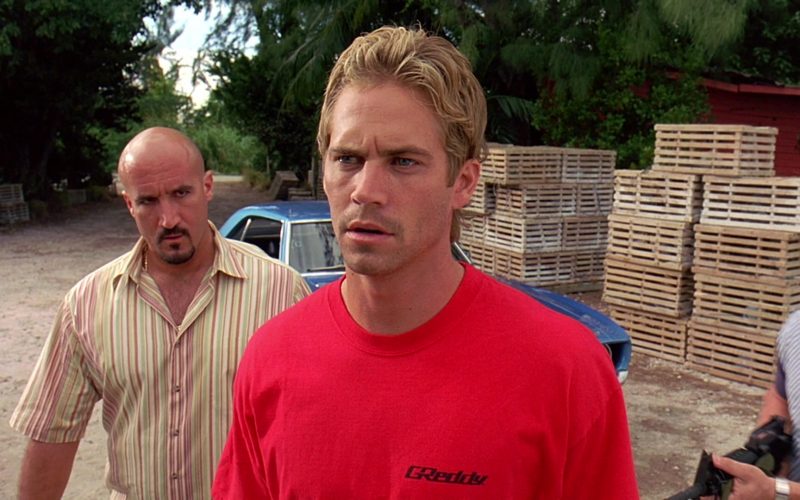 GReddy T-Shirt Worn by Paul Walker as Brian O'Conner in 2 Fast 2 Furious (2003)