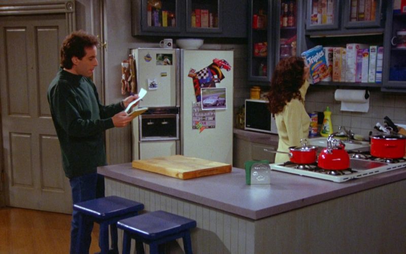 General Mills Triples Cereal Held by Julia Louis-Dreyfus as Elaine Benes in Seinfeld Season 5 Episode 20