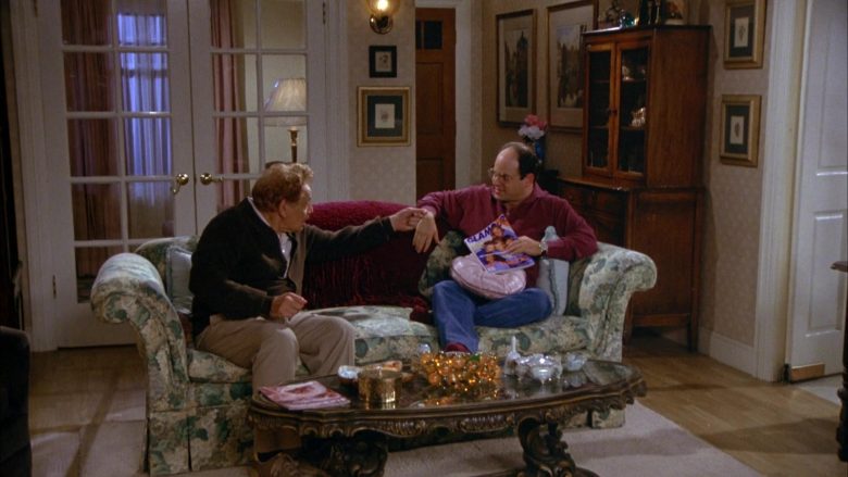 Glamour Magazine Held by Jason Alexander as George Costanza in Seinfeld Season 5 Episode 4 (2)