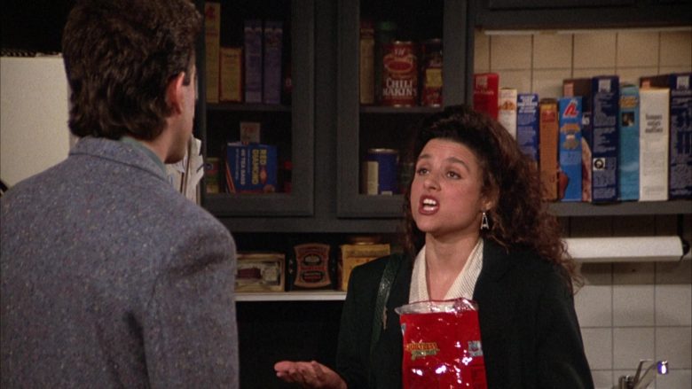 Guiltless Gourmet Chips Enjoyed by Julia Louis-Dreyfus as Elaine Benes in Seinfeld Season 3 Episode 15 (3)