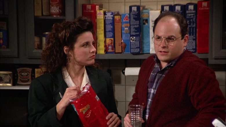 Guiltless Gourmet Chips Enjoyed by Julia Louis-Dreyfus as Elaine Benes in Seinfeld Season 3 Episode 15 (4)