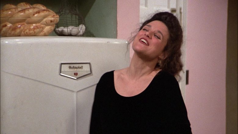 Hotpoint Refrigerator Used by Julia Louis-Dreyfus as Elaine Benes in Seinfeld Season 6 Episode 14-15 The Highlights of 100 (1)