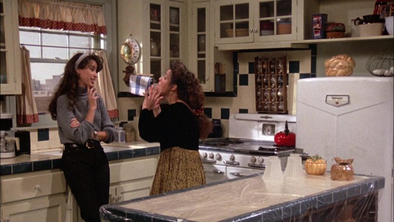 Hotpoint Refrigerator Used by Julia Louis-Dreyfus as Elaine Benes in Seinfeld Season 6 Episode 14-15 The Highlights of 100 (4)