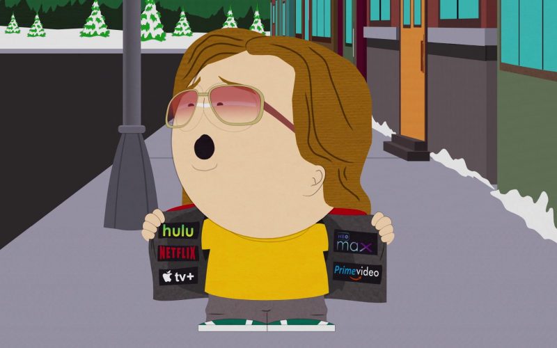 Hulu, Netflix, Apple TV+, HBO Max, Amazon Prime Video in South Park Season 23 Episode 9 (1)